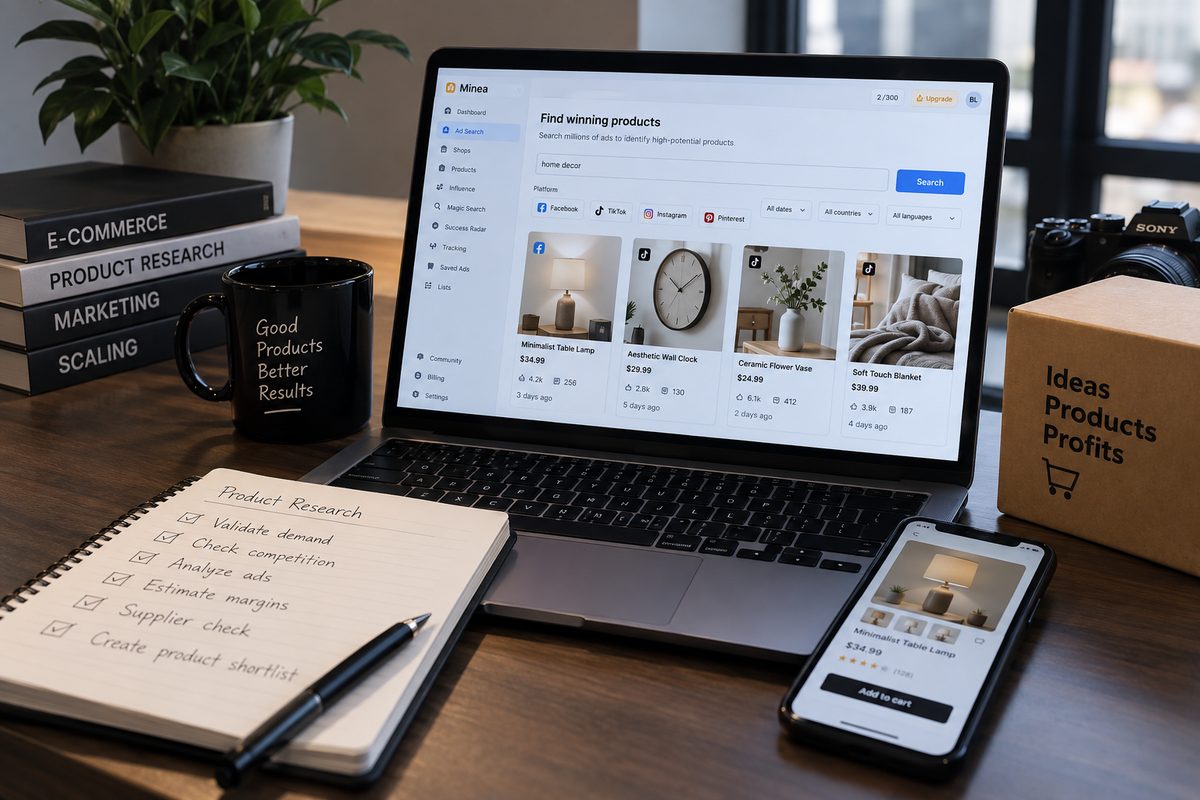 Starter tier: product research workflow
